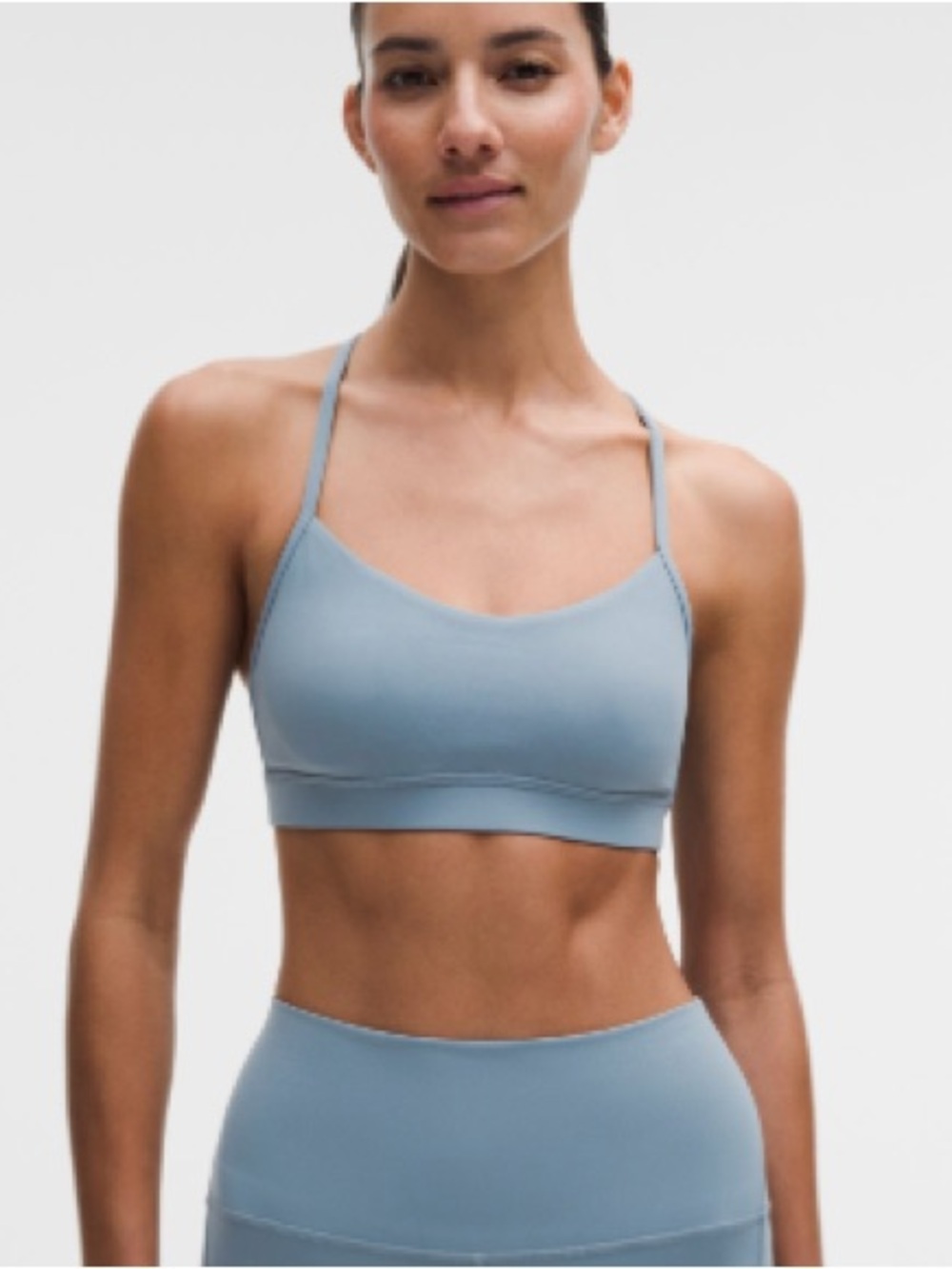 Lululemon - Flow Y Bra Nulu light support, A-C cup/ size 4